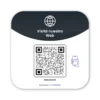 Cartel QR dinámico de acrílico para que visiten tu sitio web ideal para empresas, locales, comercios, pymes y negocios físicos con análisis de estadísticas y seguimiento de uso por medio de reportes – Linkeados