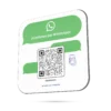 Cartel QR WhatsApp + 1 mes de estadísticas GRATIS