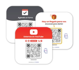 Carteles y Productos personalizables y a medida con QR dinámico de acrílico para multiples usos ideal para campañas de marketing, empresas, locales, comercios, pymes y negocios físicos con análisis de estadísticas y seguimiento de uso por medio de reportes– Linkeados