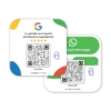 combox2 carteles QR Códigos QR para reseñas de google y WhatsApp