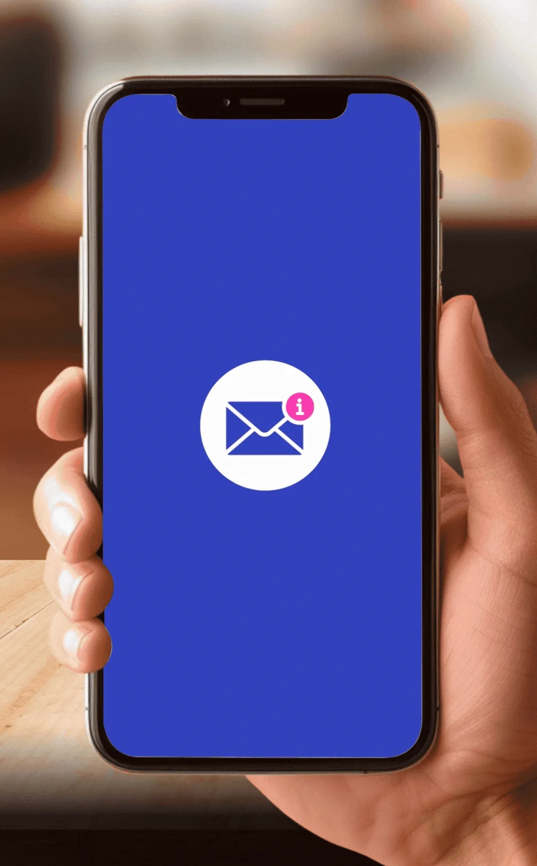celular que muestra estadisticas QR