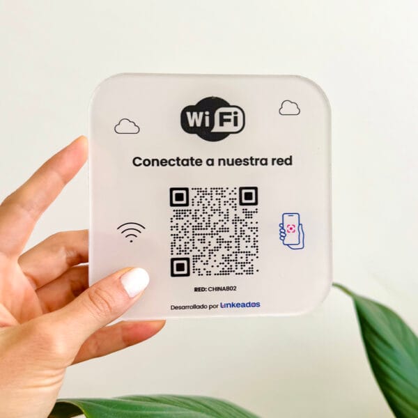 Cartel QR Personalizado WiFi