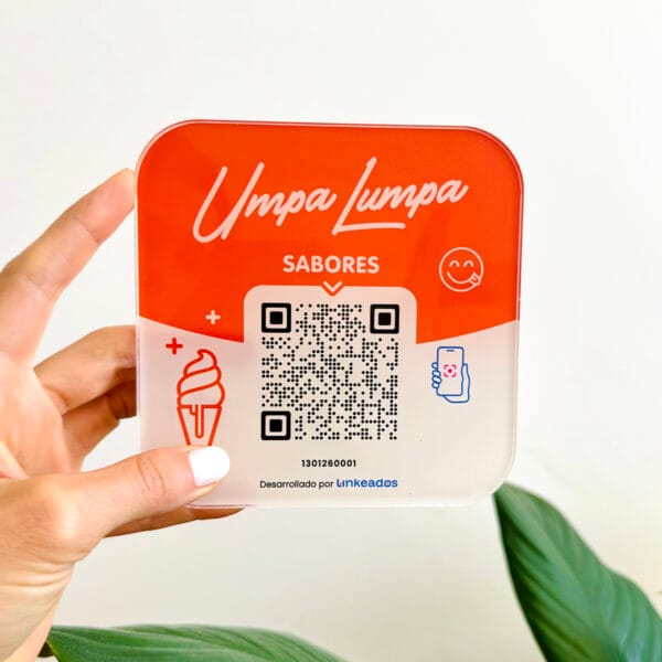 Cartel QR Personalizado Carta