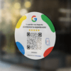 Sticker con QR Google