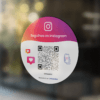 Sticker con QR Instagram