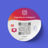 Sticker con QR Instagram