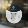Sticker con QR Sitio Web